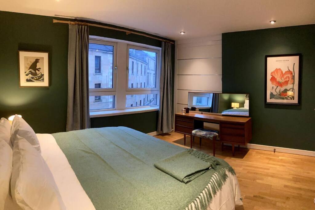 Apartament Stylish 2 Bed Accessible Flat Perfect Location Glasgow Zewnętrze zdjęcie