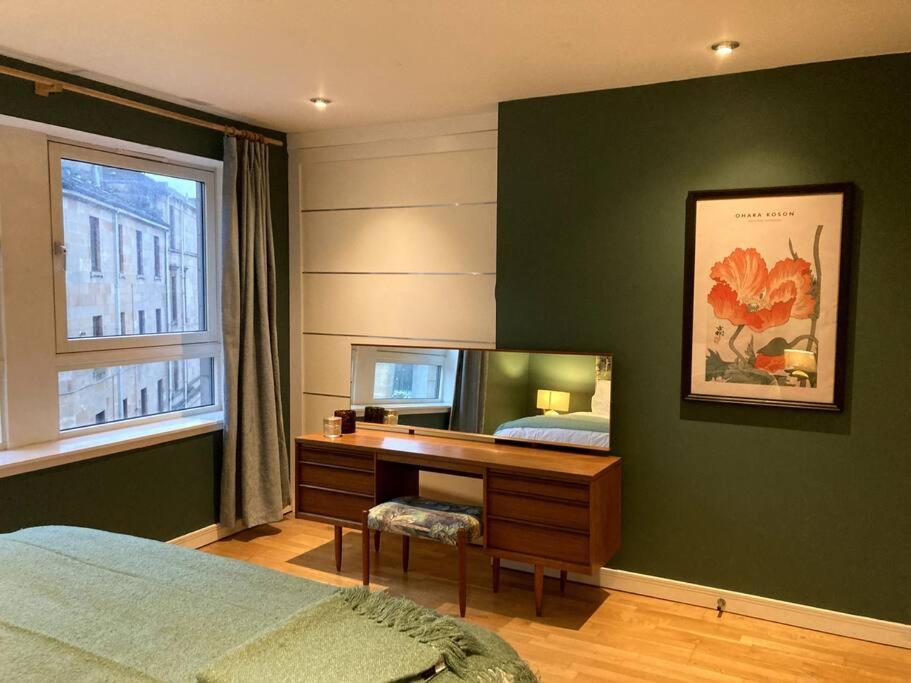 Apartament Stylish 2 Bed Accessible Flat Perfect Location Glasgow Zewnętrze zdjęcie